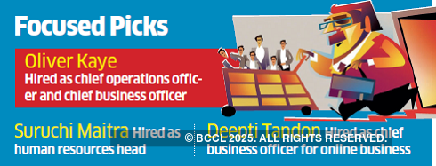 Lenskart hires senior executives for top posts