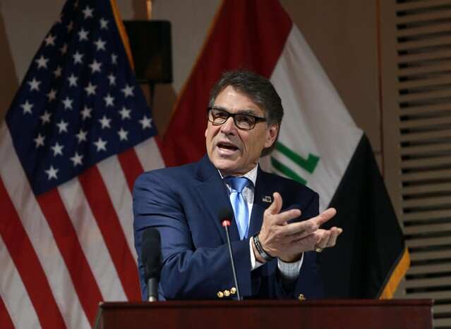 US energy chief in Baghdad as sanctions waiver runs out