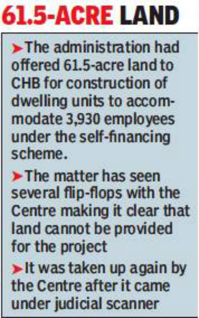 Chandigarh housing scheme before cabinet for approval: MHA