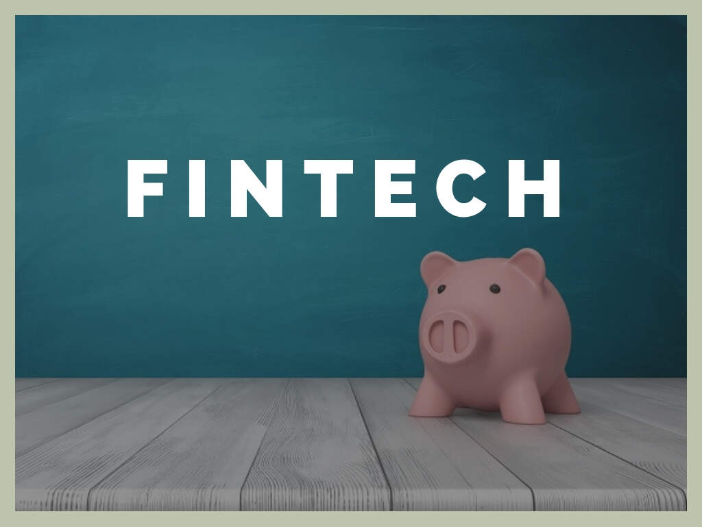 Products or companies that use newly developed digital technology for banking or financial services.
