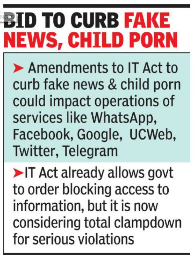Indian govt proposes IT Act changes to allow apps, sites to be taken down