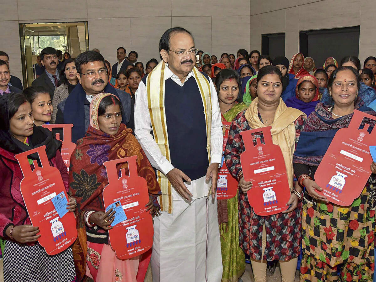 Ujjwala expands LPG coverage from 55% to 90% of households