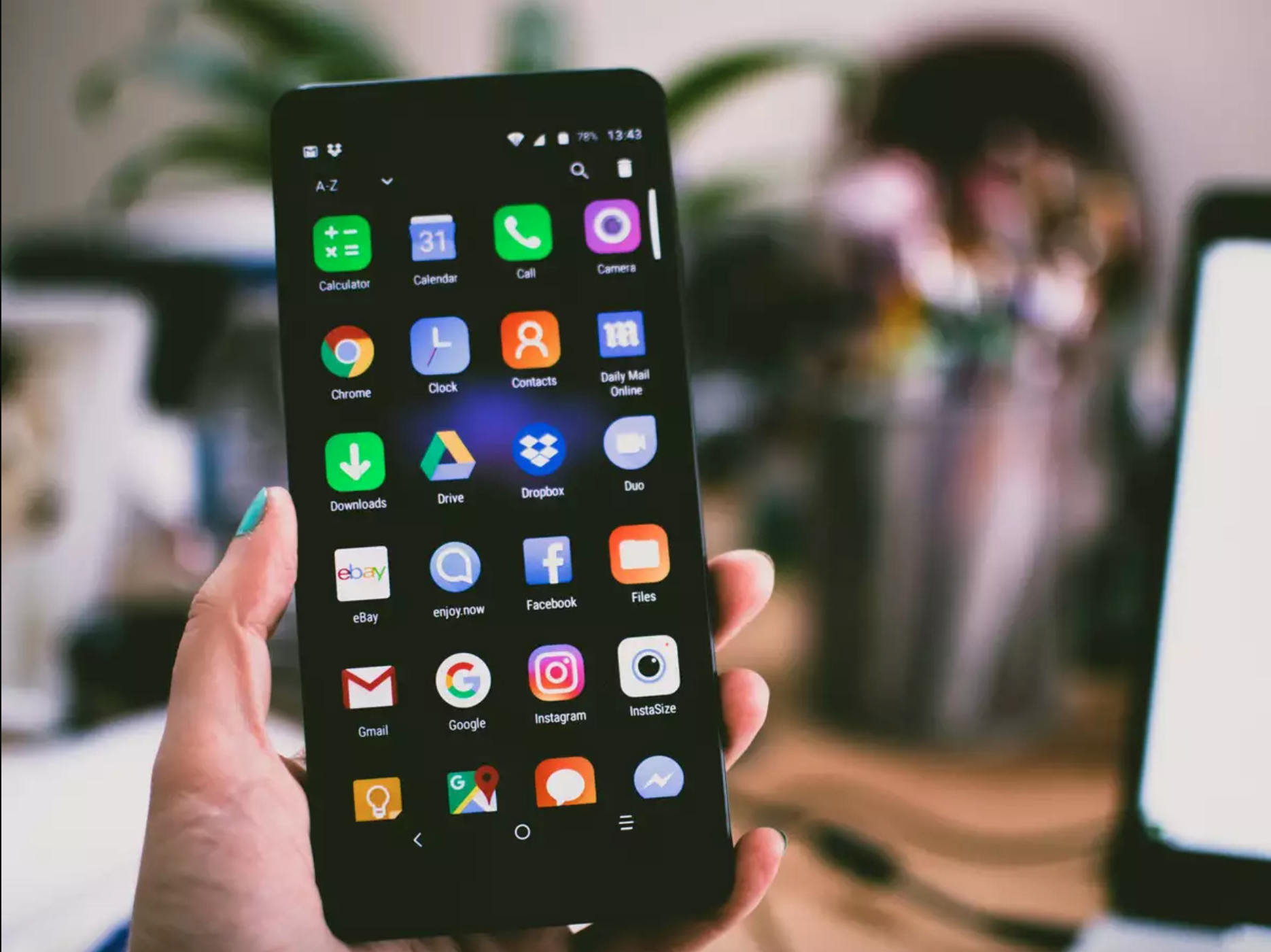Google ahead of Apple in terms of growth rate but still behind in revenue from the app business