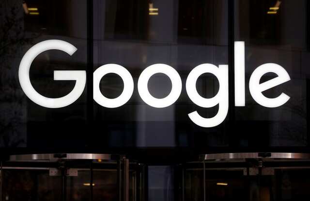 The Google logo is pictured at the entrance to the Google offices in London, Britain January 18, 2019. REUTERS/Hannah McKay
