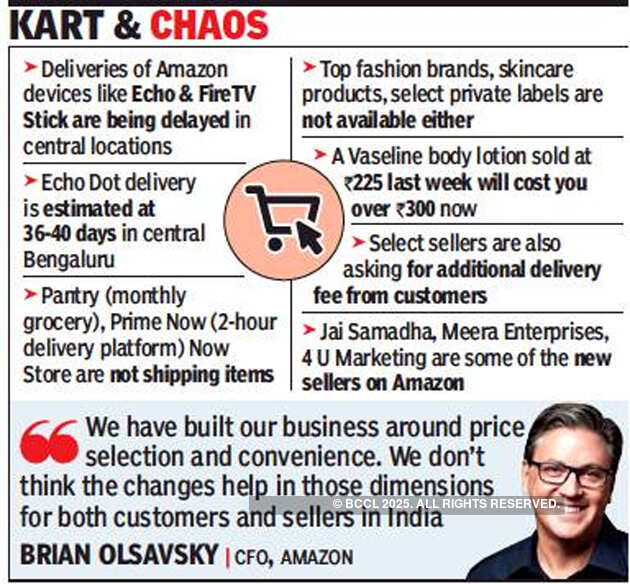 E-shopping to cost more, no quick deliveries