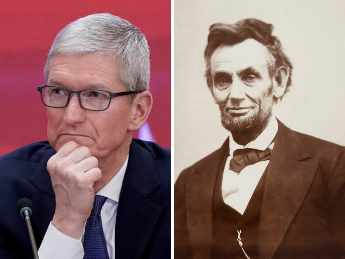 Tim Cook tweets Abraham Lincoln, leaves Apple loyalists in a dilemma