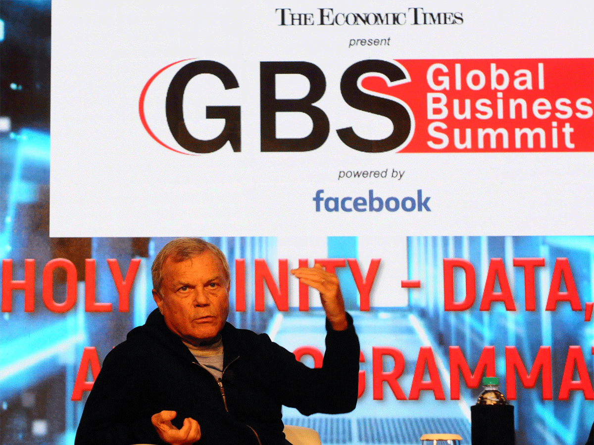 Disruptions can't dominate traditional media in India yet: Martin Sorrell, Founder S4 Capital