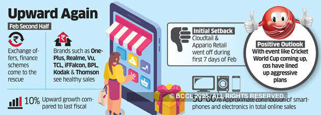 Online sales back on track after FDI shock