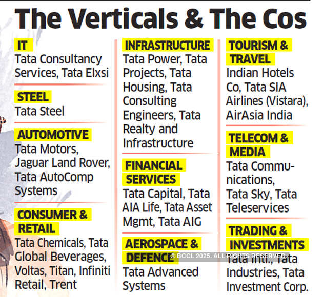 Tata Sons rejigs businesses into ten verticals