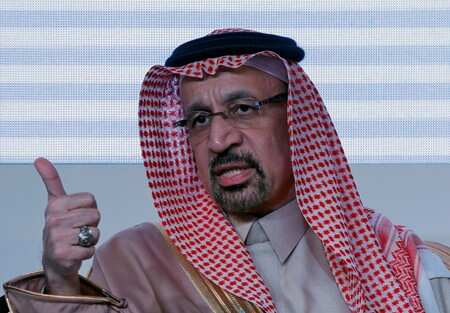 Saudi energy minister Khalid al-Falih 