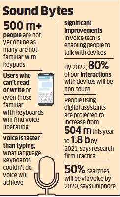 How voice is becoming the fastest way to go online