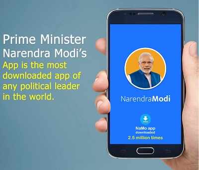 NaMo app a big campaign and feedback tool