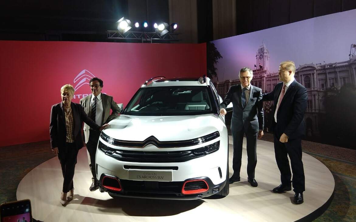 Citroen Aircross SUV's  world premier in India