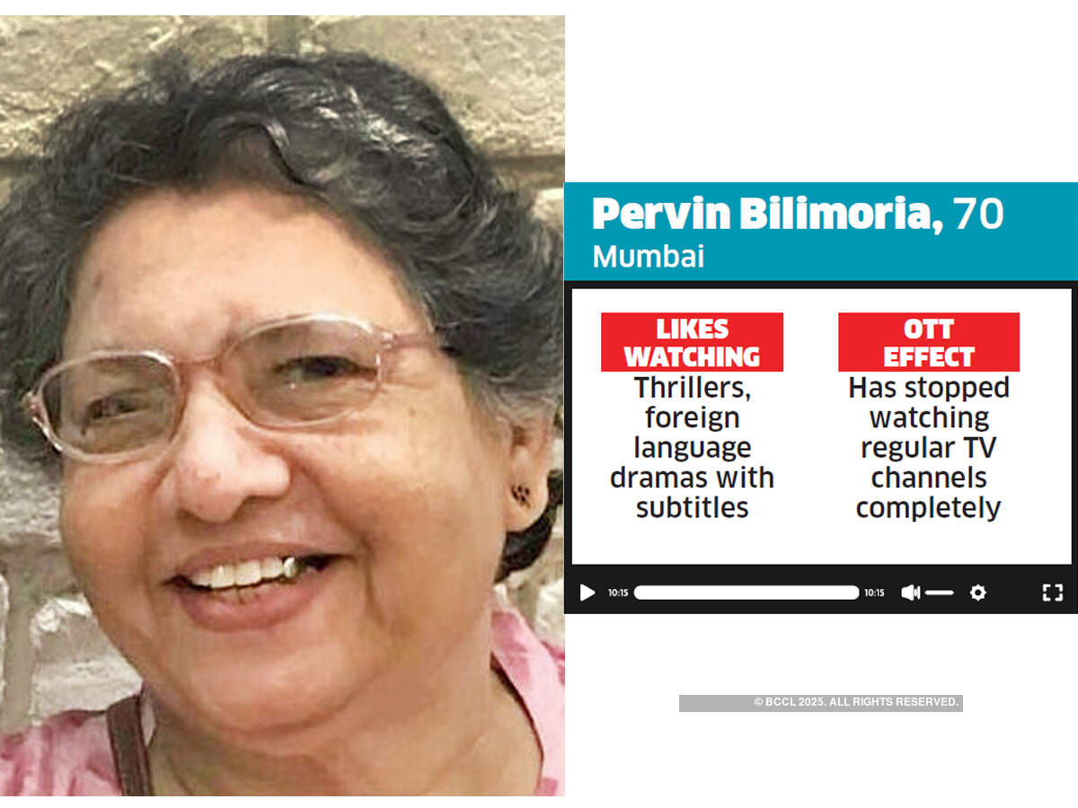 People above 50 years discovering the delights of video-streaming services