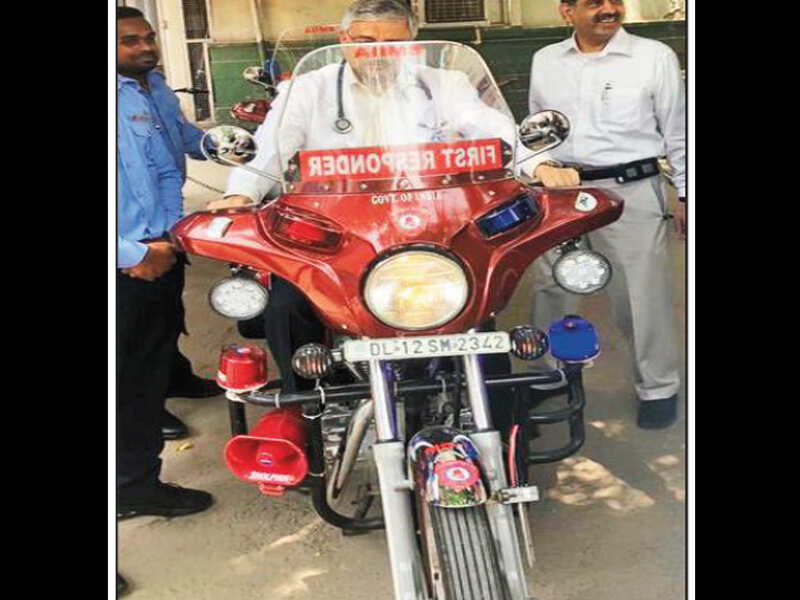Delhi: New bike service for emergency medical care
