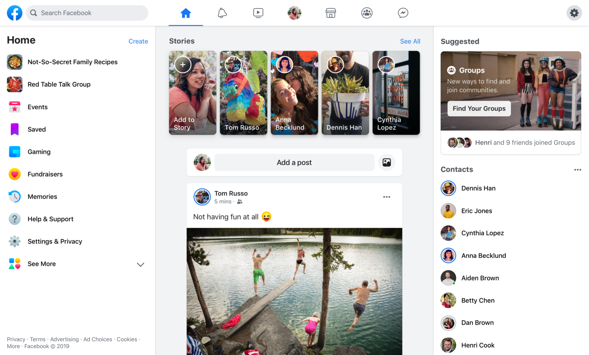 Facebook overhauls design as it pivots to private messaging