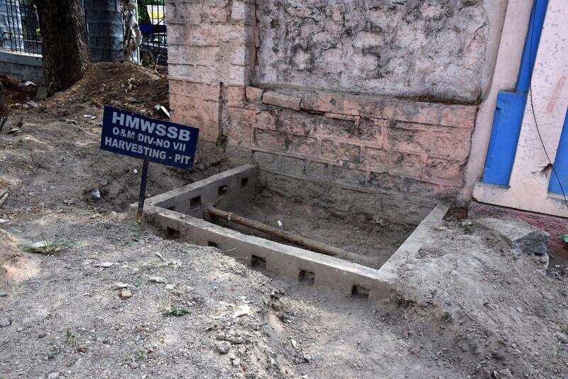 Rainwater harvesting pits don’t find takers in Hyderabad