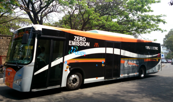 Electric bus service starts in Jammu city