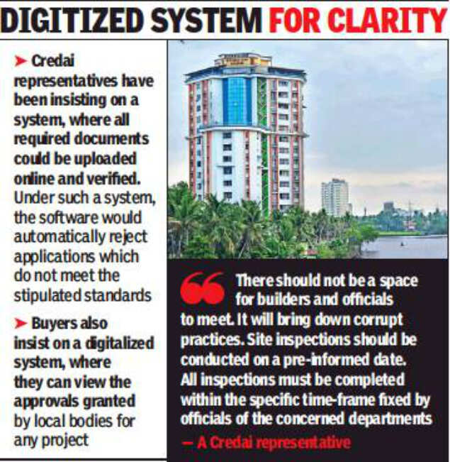 Kochi: Builders, buyers seek tech use to curb graft