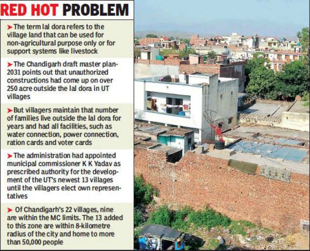 Chandigarh administration seeks fresh report on unauthorized construction outside Lal dora