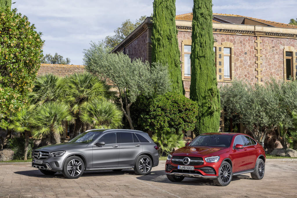 Mercedes Benz GLC SUV and Coupe