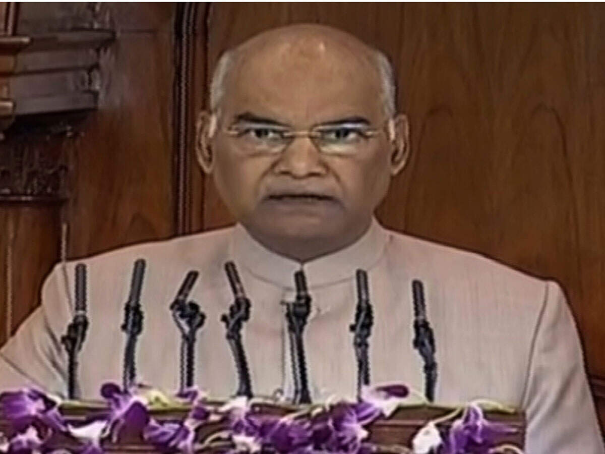 Govt's stress on infrastructure and EVs: President Ram Nath Kovind
