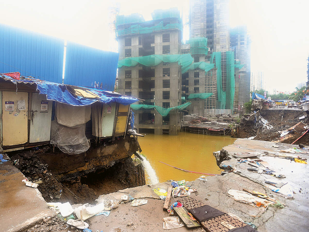 Mumbai: 200 families evacuated as Shapoorji Pallonji's neighbouring project site caves in