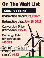 Suzlon stares at FCCB default, tells bondholders to hold on