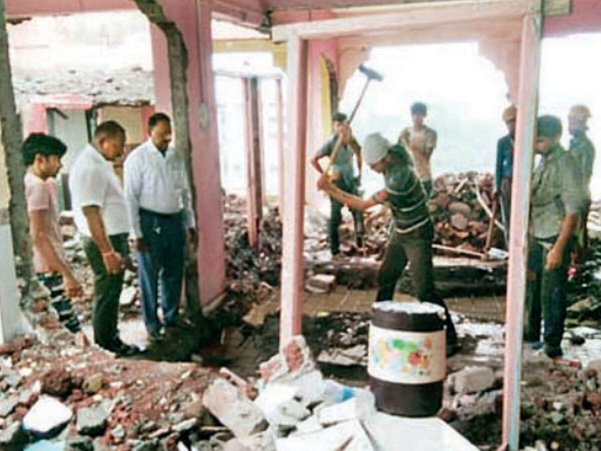 Over 200 houses demolished in eviction drive in Coimbatore