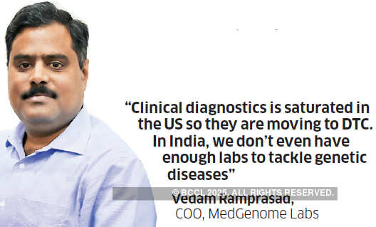 Genetic tests gaining popularity for diagnosis & treatments in India
