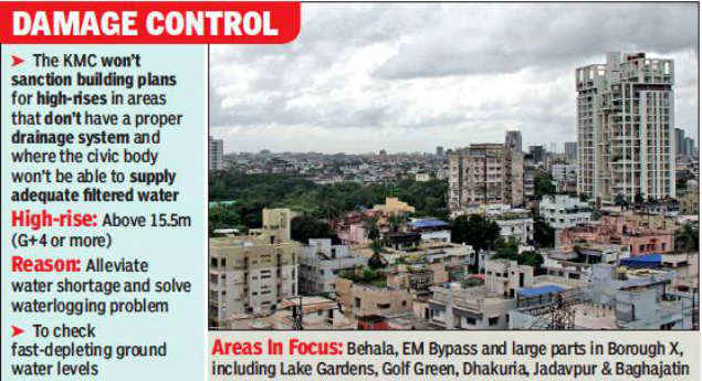 Kolkata civic body will not sanction high-rises in areas without infrastructure