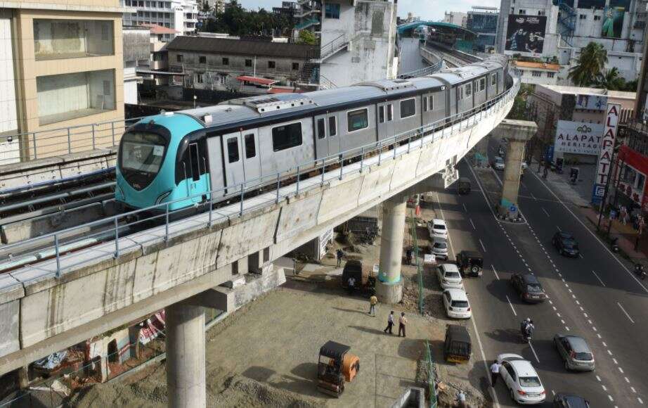 File photo of a Kochi Metro train