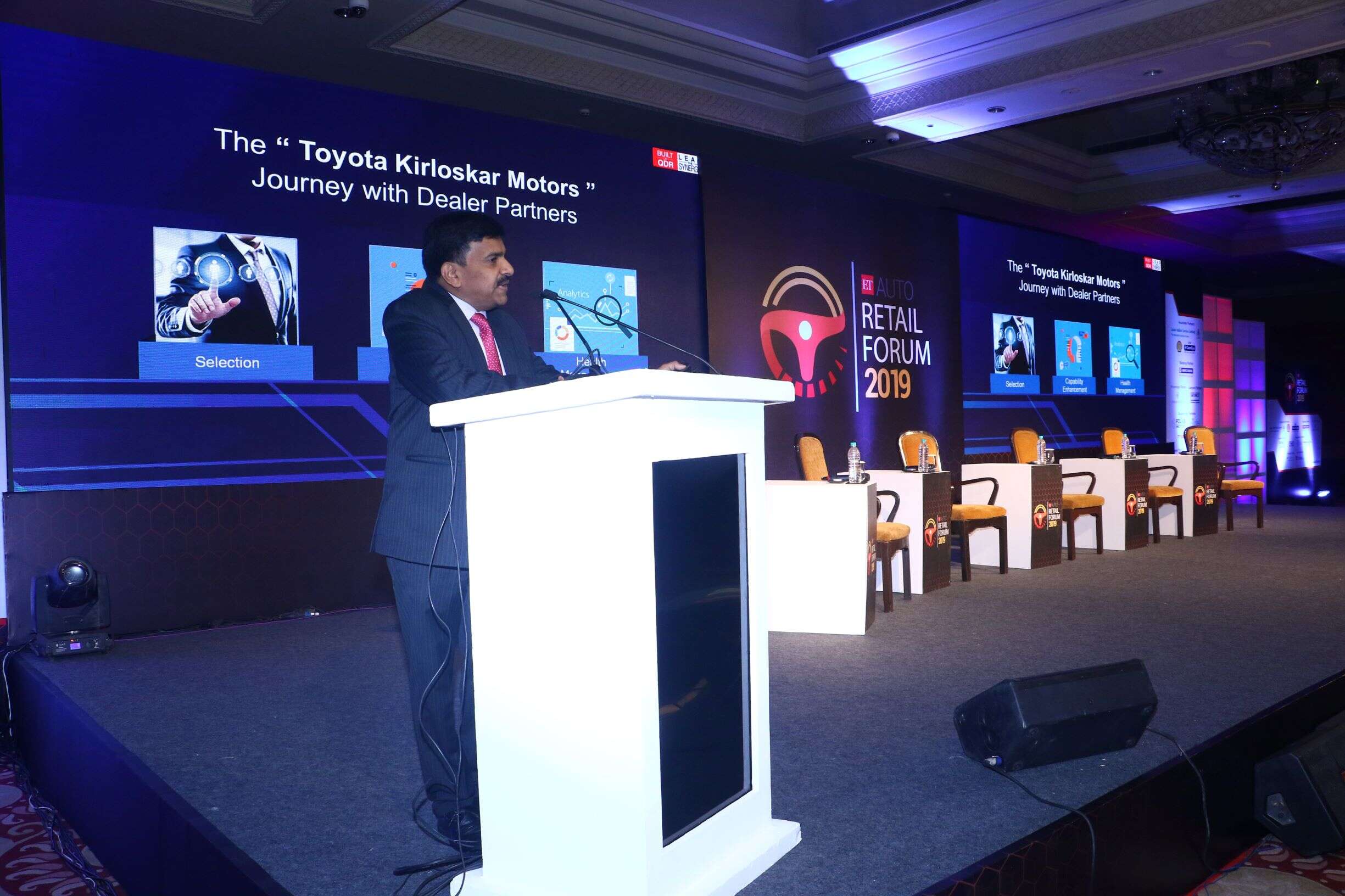 Presentation on 'What makes a dealer of tomorrow?' by N Raja, Dy MD, Toyota India