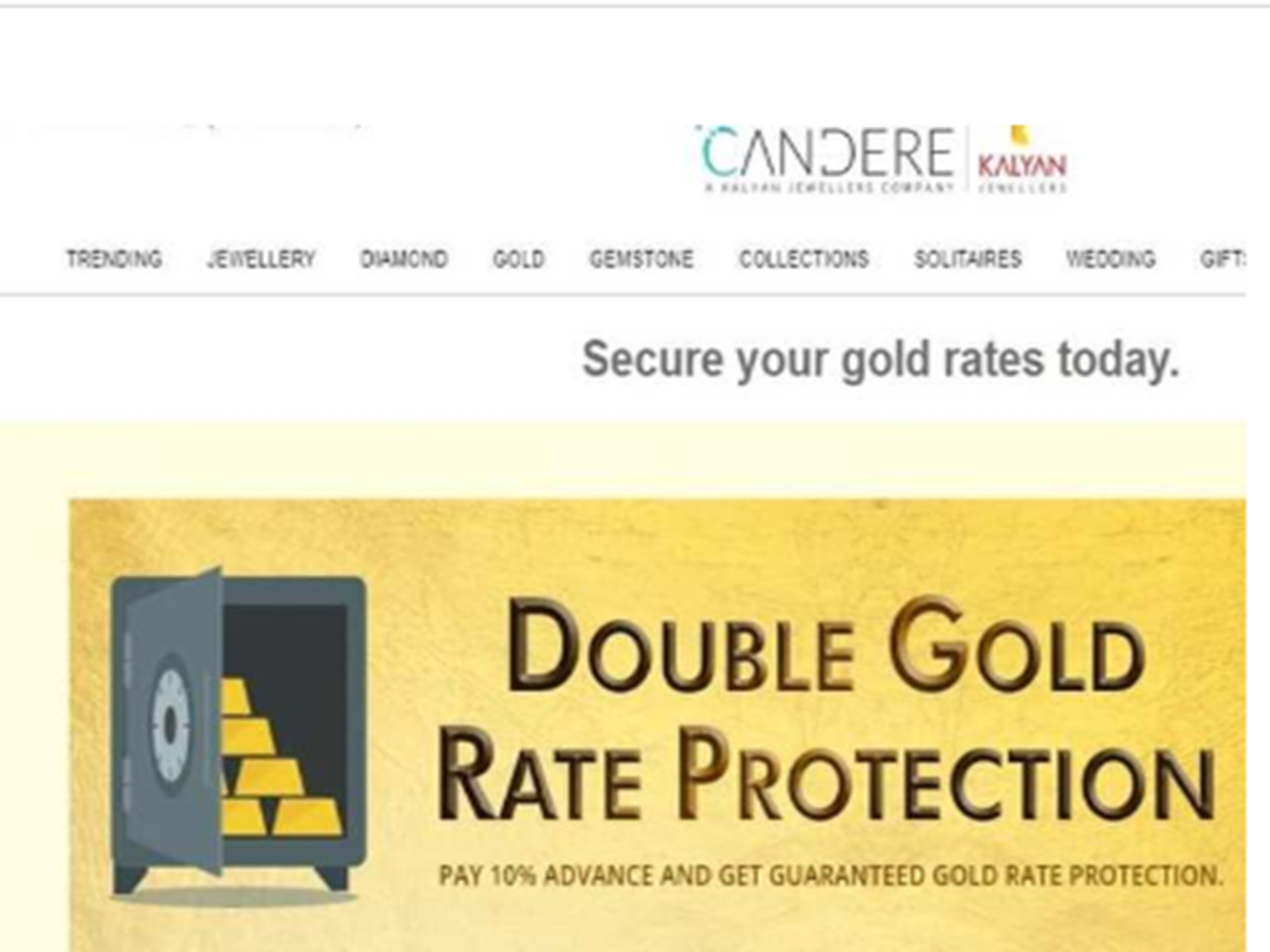 Kalyan jewellers sale advance payment scheme