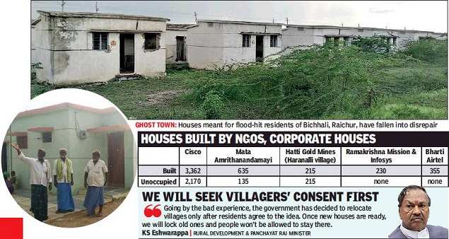 Karnataka: New homes are barely habitable, say victims of 2009 Raichur floods