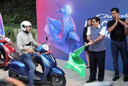 Bajaj ev bike hot sale