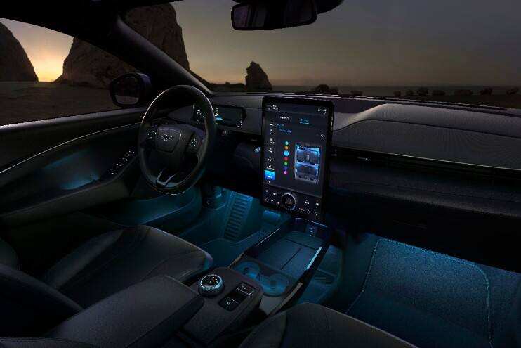 Mach E infotainment