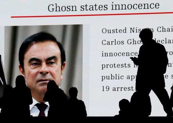 Ghosn states innocence