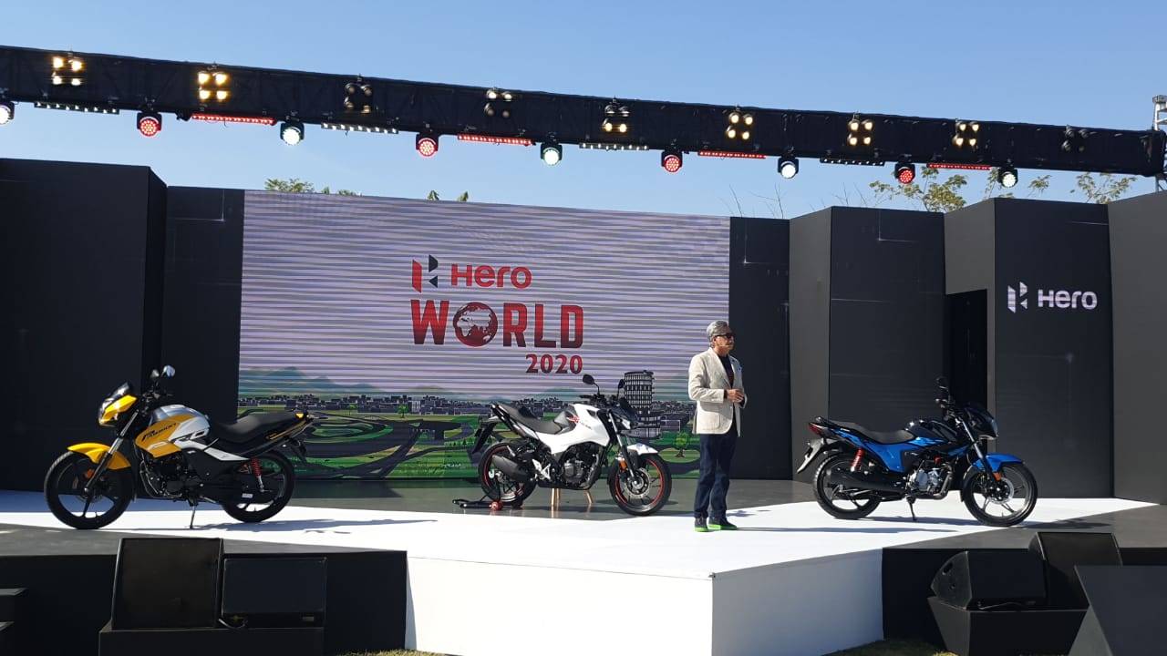 Hero Xtreme 160r Price Hero Motocorp Launches Two Motorcycles