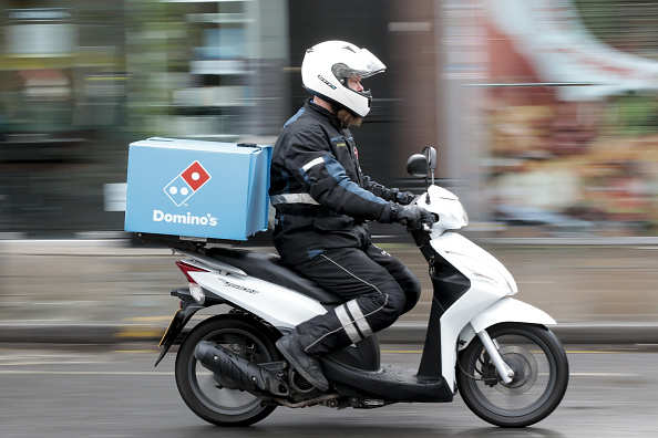 domino's pizza motorcycle