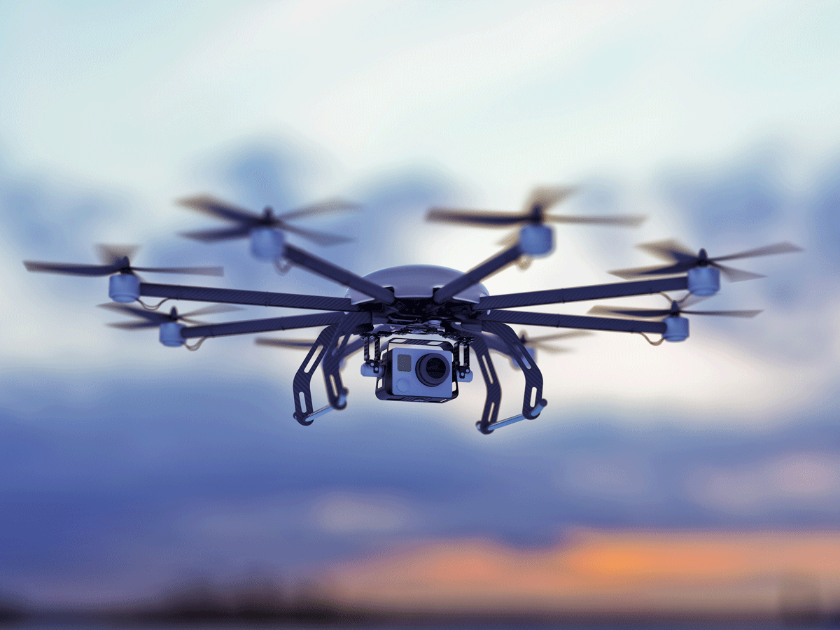 Faster clearance for Govt drones for Covid-19 work