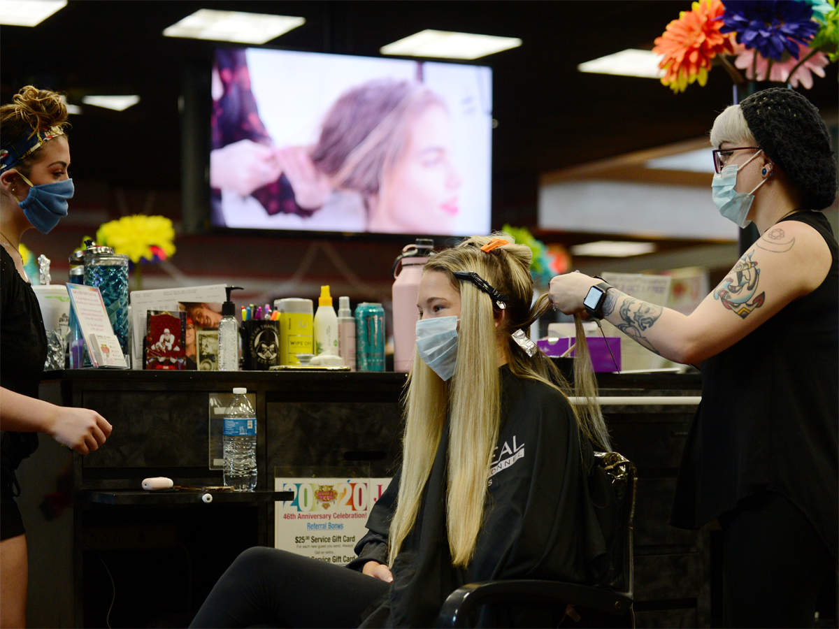 Salons go for makeover before throwing doors open