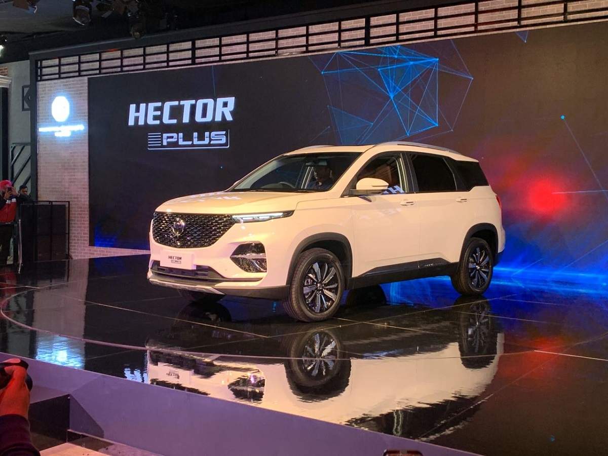 Mg Hector Plus Mg Motor India To Start Hector Plus Mpv Production