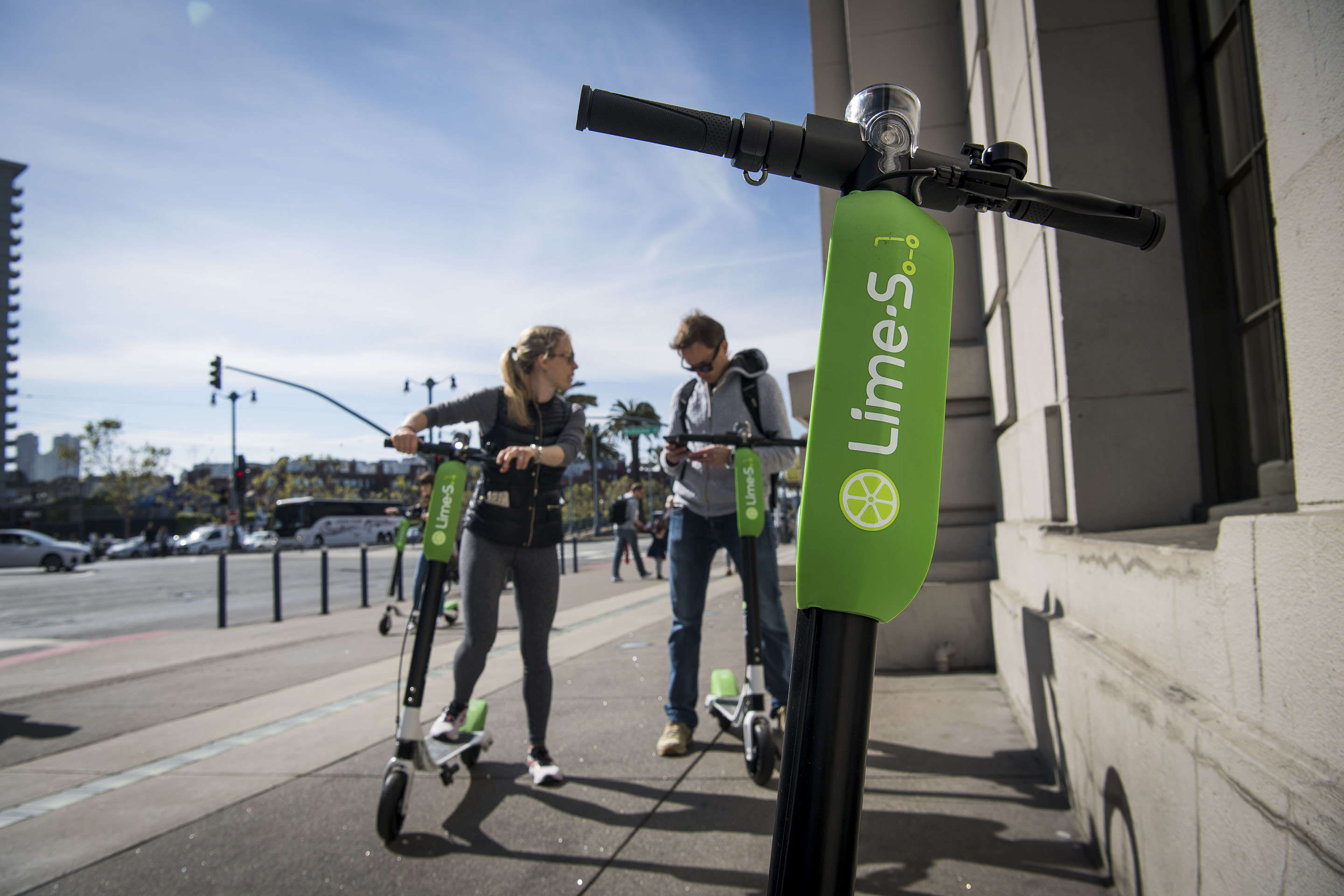 Lime, which has agreed to take over the Uber Jump scooters and bikes, said it has seen &quot;exponential&quot; growth in cities such as Paris, Washington, Tel Aviv, Oklahoma City and Zurich, among others,