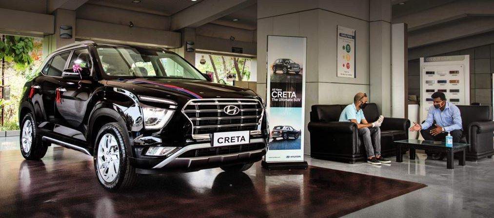 Hyundai Creta enjoys the longest waiting period of two months.