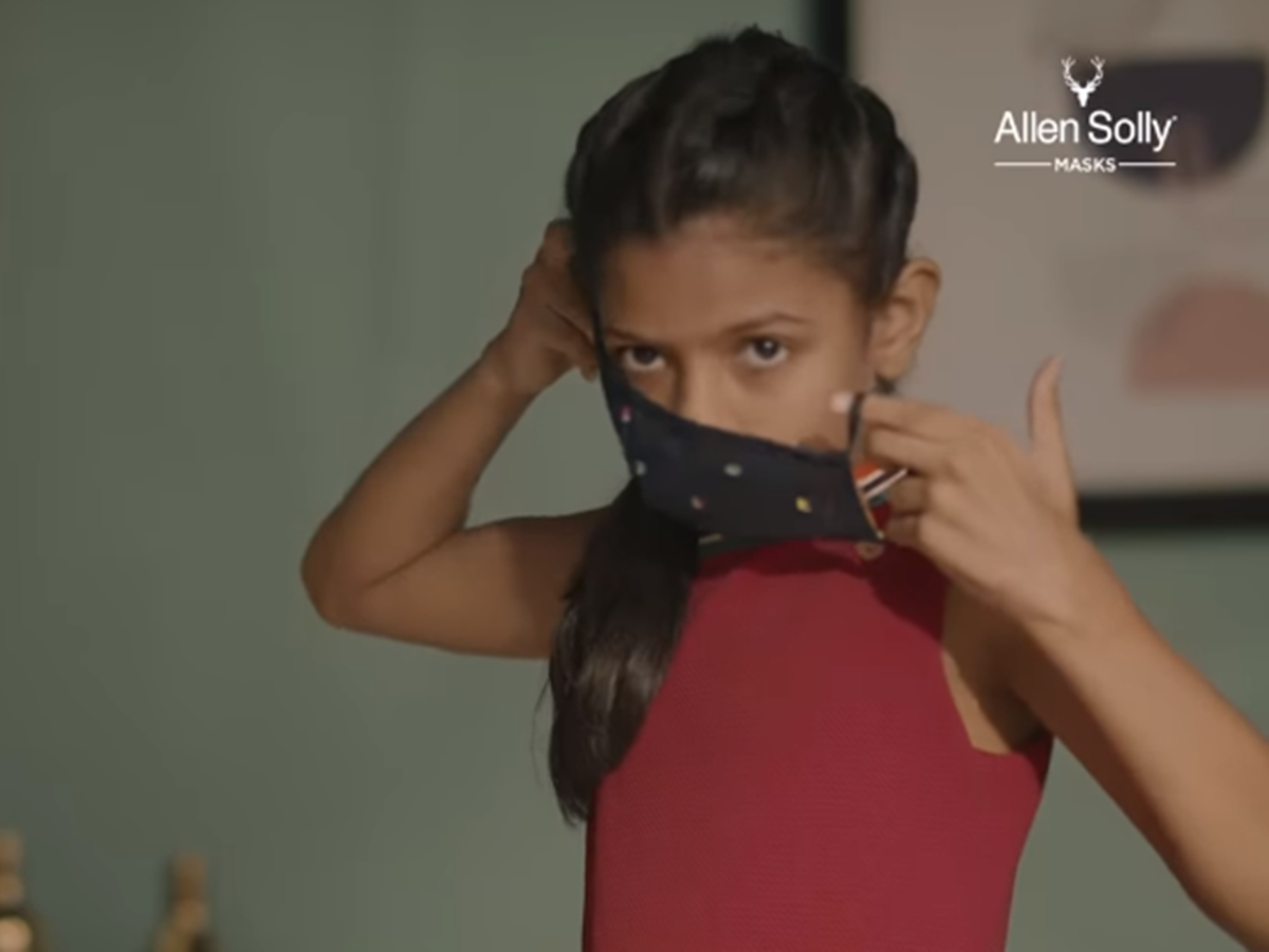 The campaign adds positivity & reinforces importance of masks: Anil S  Kumar, Allen Solly