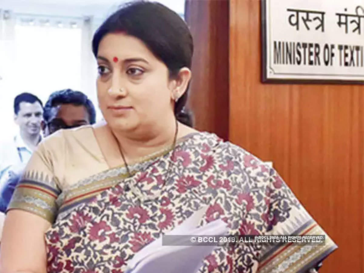 Textiles Minister Smriti Irani asks textiles sector to ‘commercialise opportunities’, Retail News, ET Retail