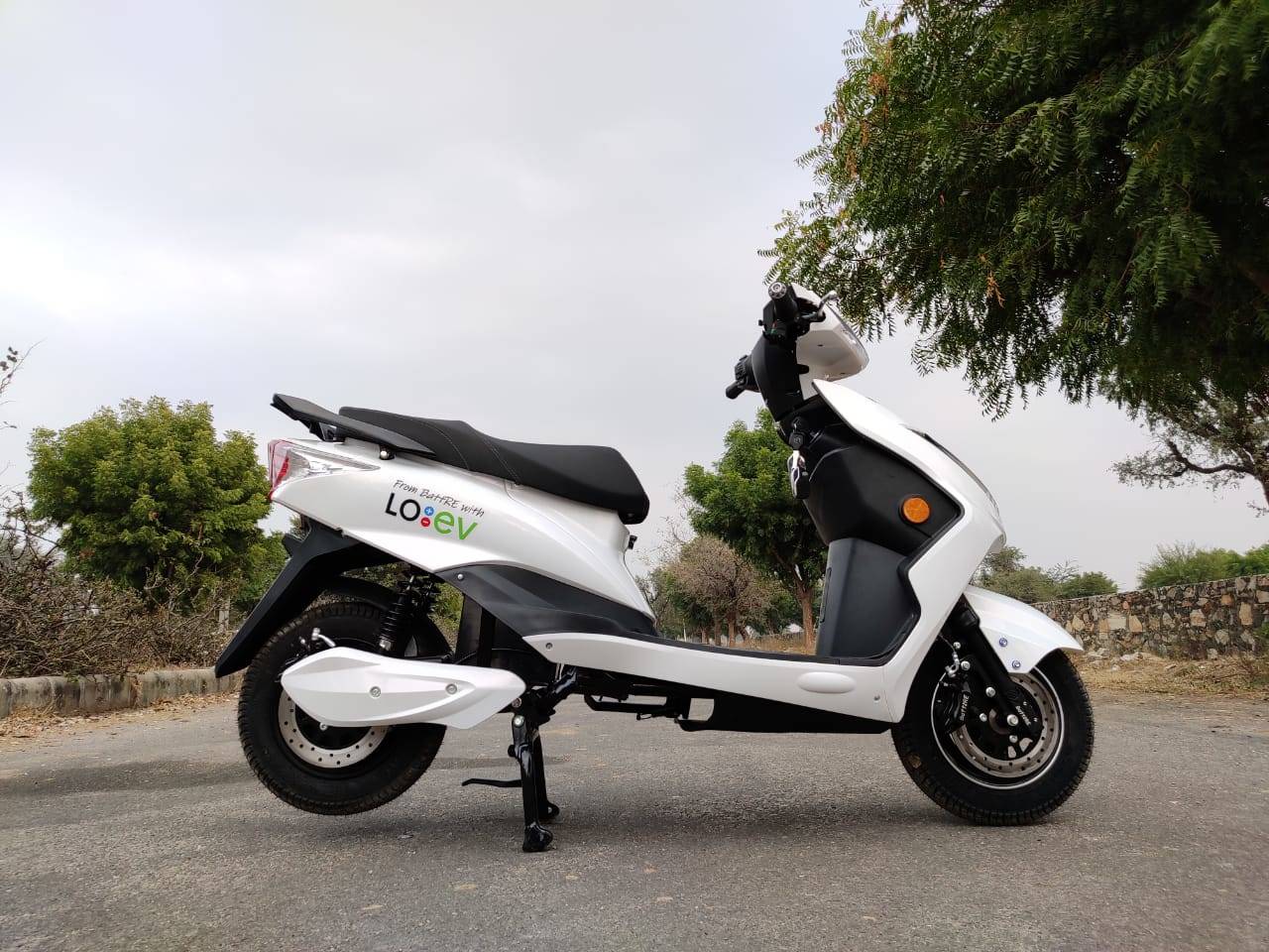 battre electric scooter