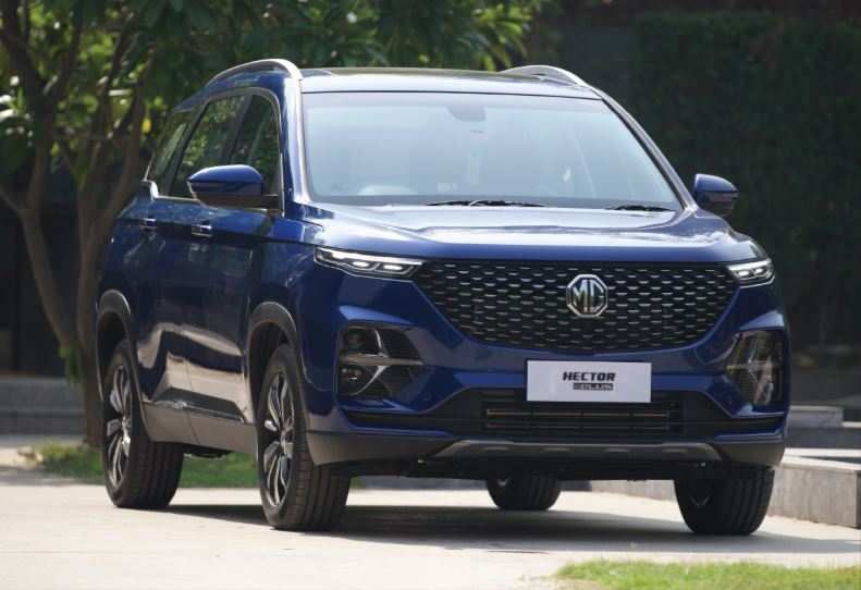 The automaker launched the MG Hector Plus last month and claims that it is seeing encouraging traction for its top trims across markets.