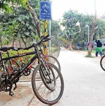 Initiating #Mapyourcyclingroute campaign, the department has asked cyclists to mark the routes on the map and DULT will put layers such as ward boundaries, transit stations, parks, lakes and schools.